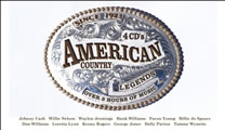 American Country Legends - 4CD set