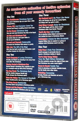 Top 5 christmas gifts for your boss Classic ITV Christmas Comedy - 4 DVD for sale at Gift Of Sound