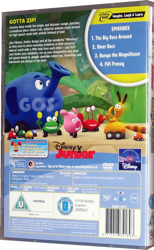 confirmation code pal Walt Junior Junction Childrens Disney New Kids DVD Jungle