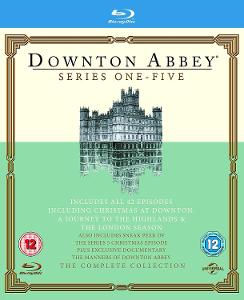Downton Abbey Series 1 To 5 Blu-ray
